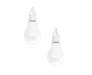 FEDUS USB bulb for power bank, USB led light for power bank, USB light for mobile Lamp/LED USB Bulb Mini LED Night Light led portable light - White (Pack of 2)