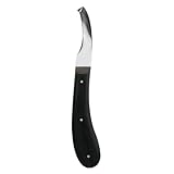 ZUKTCR Farrier Tools, Hoof Trimmer with Stainless Steel, Tool for Horses, Cows, Farm Livestock, Handed Steel, Cattle and Sheep, Stable Use