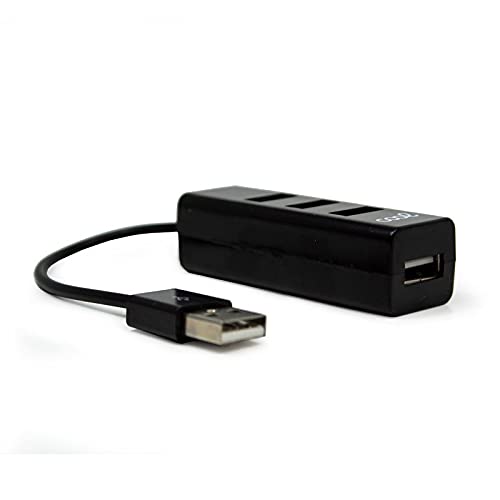 Hub USB 2.0 Universal Cool 4 porty USB Czarny