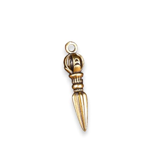 Colgante tibetano PHURBA KILAYA de acero inoxidable Vajrayana Vajra DORJE PUGNALE collar Amulet