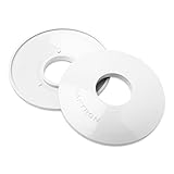 SAFTRON White Pool Ladder and Handrail Escutcheon Plate Set - ESC-W