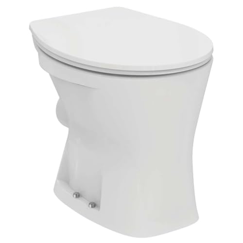 Ideal Standard Standflachspül-WC Eurovit außen waagr 370x470x395mm weiß