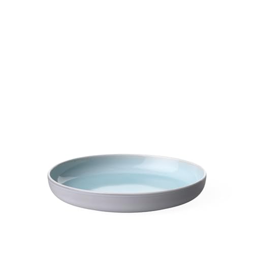 like. by Villeroy & Boch group Villeroy & Boch Group - Crafted Blueberry, Tiefer Teller, 21,5 cm, Premium Porzellan, türkis, 19-5169-2700