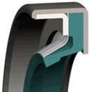 Garlock 63 X 0351 Klozure MILL-RIGHT N - Nitrile Oil Seal - Solid, 1.125 in Shaft, 1.625 in OD, 0.312 in Width, Model 63 Design, MILL-RIGHT N - Nitrile Lip Material