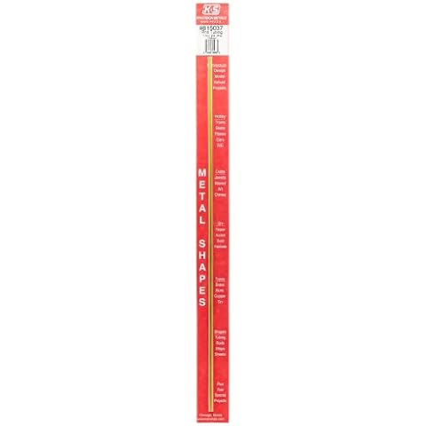 K&S 815037 Brass Tubes Cover