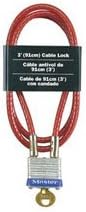 Candado de cable para bicicleta Master Lock 719D miniatura 1