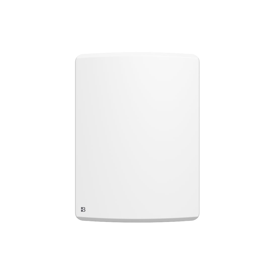 BESTHERM - Radiatore elettrico fisso a inerzia secca ceramica 1000W Bestherm ARIA verticale bianco