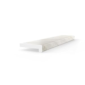 Seiletech.de FENSTERBANK PVC – 20 cm x 100 cm – Marmor – Fensterbrett – für den Innenbereich – Innenfensterbank – Innen – Meterware – Wohnzimmer – Deko – Kunststoff