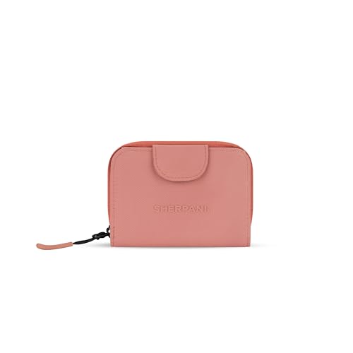 Image of Sherpani Barcelona, Nylon Bifold Zipper Pocket Wallet for Women, Travel Bag, RFID Protection