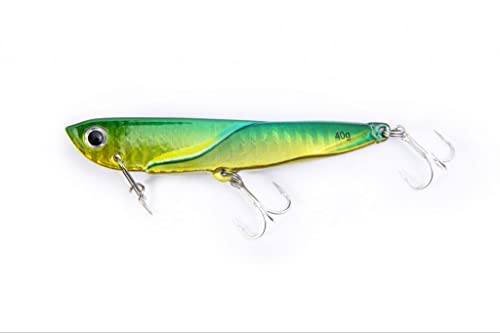 Seiranlure Saltwater Jigs 20G(0.7Oz) 30G(1.1Oz) 40G(1.6Oz) 5Pcs Artificial Lures Jigging Lure Fishing Jigs Flounder Lure Blade Spinner Jigs Metal Swim Jigs Sr-Sg Swim Jig #TOP6