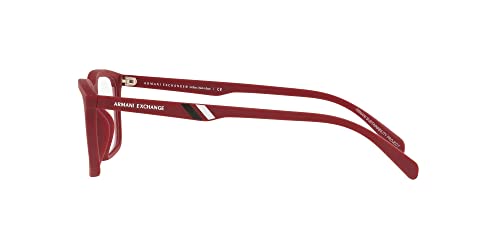 Image of Armani Exchange mens Ax3089u Universal Fit Square Prescription Eyewear Frames