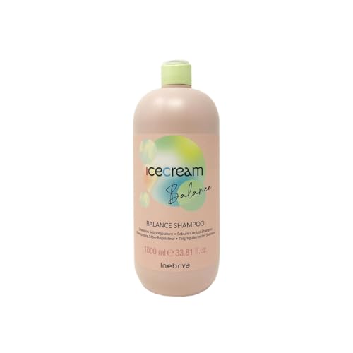 Inebrya Ice Cream Balance Shampoo Seboregolatore, 1000 ml
