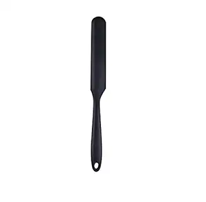 P-Plus International Silicone Butter Knife Spreader (24cm, Black) | Smooth Edges, Perfect for Spreading Butter, Cream Cheese, and More - Versatile Kitchen Tool for Toast, Bagels, Sandwiches - Rust-Resistant, Dishwasher Safe
