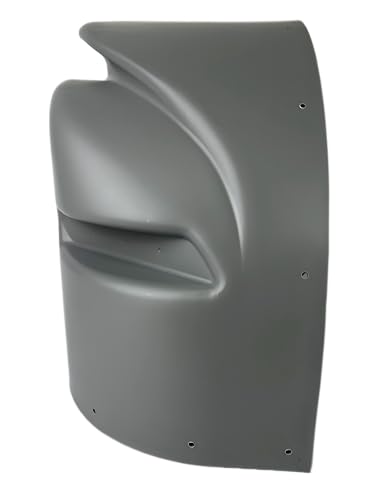 Box Truck Corner Cap RH Curbside, 13.75 x 8.75 inches, Compatible with Supreme Truck Body 2018+, Cross Ref 116990