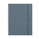 Oxford Forest, Carpeta de Fundas A4+, Polyfoam 50% Reciclado, 40 Fundas Transparentes, Color Mist