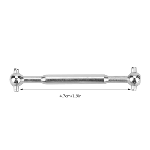 Single drive shaft with dimensions
