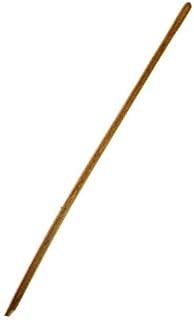 Idealspaten 65012503 - Mango Largo Curvado (Madera de Haya, 130 cm), Color marrón