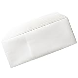 TOYANDONA 50 piezas Servilletas de Papel Desechables sin Polvo Blancas Absorbentes para Decoración Mesa Hogar Fiestas Bodas
