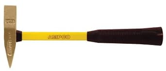 Ampco Safety Tools H-60FG Scaling Hammer, Non-Sparking, Non-Magnetic, Corrosion Resistant, 1 lb, 14" OAL