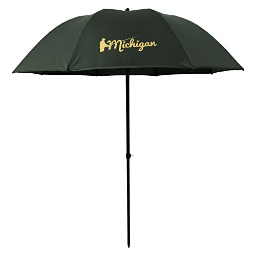 Michigan Fishing Umbrella with Top Tilt Brolly Shelter 90 Inch