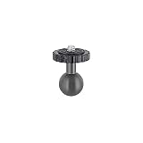 ARKON Mounts SP20MM1420 20mm Metal Ball to 1/4"- 20 Camera Bolt Adapter Retail Black
