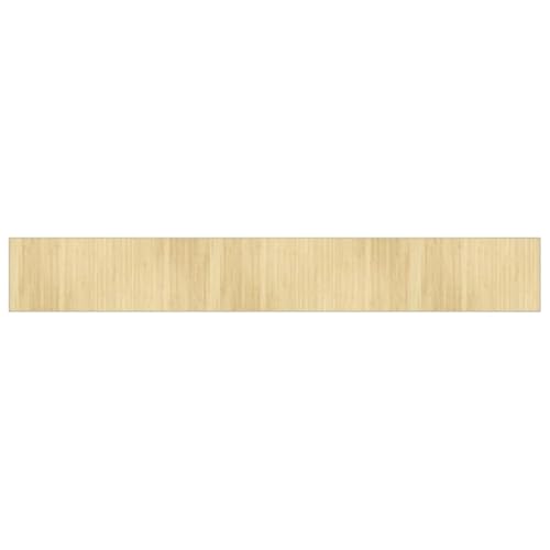 Tapis en bambou clair 70 x 500 cm d'exception Decor-Rug rectangulaire - 4