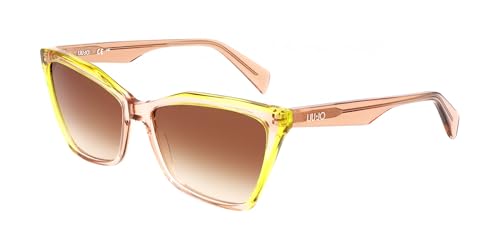 Liu Jo Lunettes de Soleil LJ796S : finis les reflets avec style grâce au nude lime