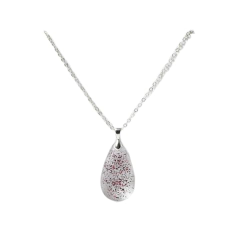 Collier Super Seven naturelle en argent 925 poire fait main LKBEADS