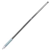 DOITOOL Manche à Balai Inox 32,68 Pouces Diamètre 22 MM pour Nettoyage Sols Durs Poignée P...