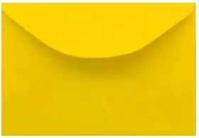 Cromus 12R Envelope Visita Romitec, Amarelo, Pacote de 100