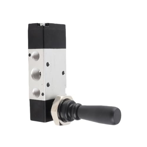 Image of Hand Controlled Air Valve, Aluminum Alloy Pneumatic Air Hand Lever Valve Self-resetting Switch Tyre Changer Assist Helper for coats tire machine parts