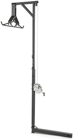 Guide Gear Deluxe Deer Hoist Stand for Hunting with Gambrel, Swivel Truck Hitch Lift System, Game Hanger for Field Dressing, Big Game image 5
