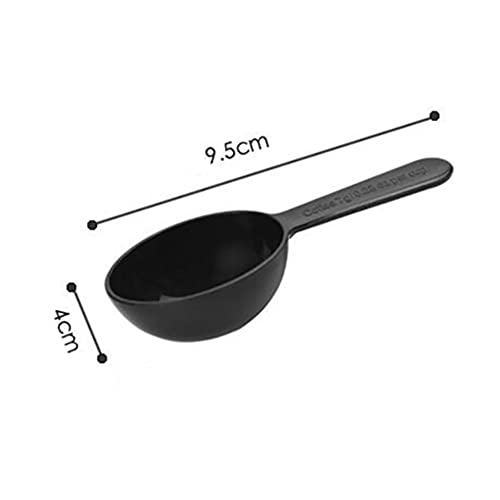Uuyyeo 10 Pieces Plastic Short Handle Coffee Scoops Tablespoons Measuring Spoons For Coffee Tea Sugar Cereal Milk Powder #TOP3