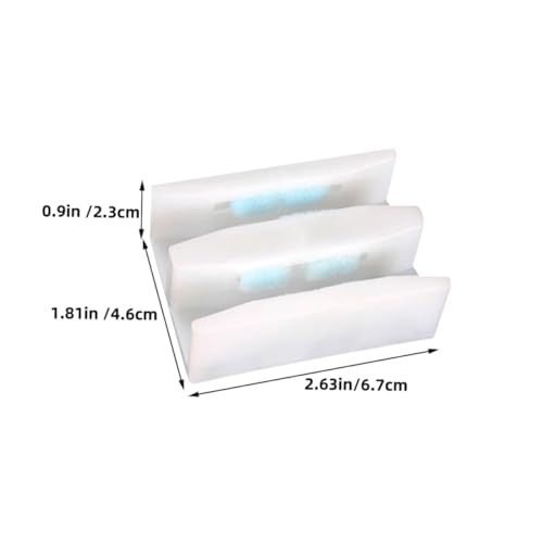 Generic 8 Unidades Batente Da Porta Deslizante Rolo Piso Para Porta Celeiro Troca Trava Porta Tela T