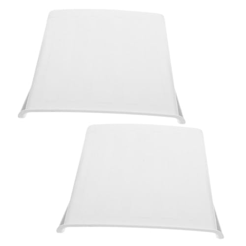 Cubierta de cámara de seguridad exterior Vaguelly en pack de 2 protectores de plástico blanco