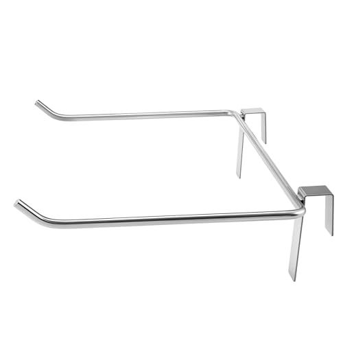Blulu 2 Pack Stainless Steel Bee Hive Frame Perch, Holds
