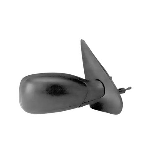 Rétroviseur droit Peugeot 306 extérieur mécanique à câble avec miroir convexe et coque apprêtée
