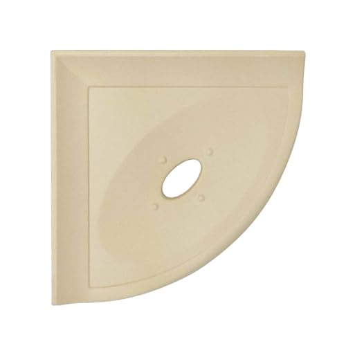 Questech 5" Soap Dish, Corner Shelf for Inside Shower, Retrofit