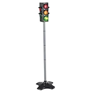 CUCUFA Traffic Lights for Kids, 49'' Tall Traffic Light Toy, Stop Light Lamp, Simulation Road Light, Crosswalk Model Toy, Railway Light for Kids, Traffic Light Safety