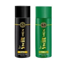 Swift Men Deodorant Body Spray Combo 2, Impact & Dark Affair Black & Green | Pack of 2, Long-Lasting Fragrance, For Men, Alcohol-Free Formula, Everyday Use-image-16