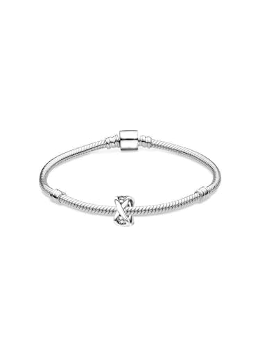 Image of ARTCHARM 925 Sterling Silver Stopper Beads Spacers Charms fits European DIY Bracelet, Personalized Gifts for Mothers Day /Birthday /Christmas