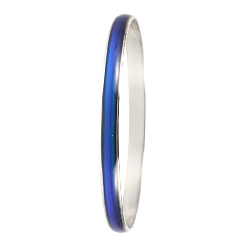 Image of VERDANVERSE Women Colour Changing Copper Bangle Bracelet 65mm Wristband