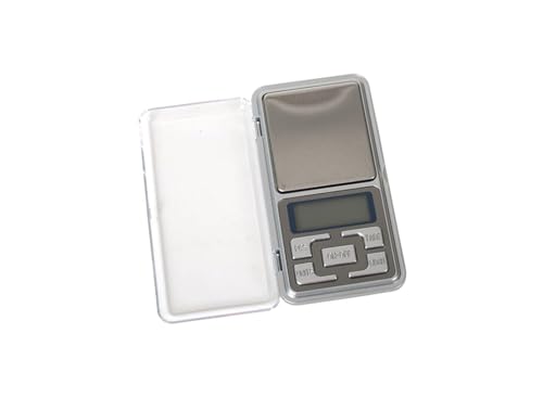 Báscula Digital de Precisión 500g/0.01g, Mini Balanza Portátil con Pantalla LCD, Función Tara y Unidades Múltiples, Ideal para Cocina, Joyería, Café y Laboratorio