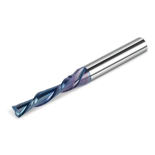 Image of SpeTool 1 /4 Inch Shank Downcut Spiral Router Bit 3 /16 Inch Cutting Diameter, TAC Coated CNC Router Bits End Mill for Wood Cutting, Slot Mortise, Engraving