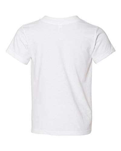 Bella + Canvas Toddler Jersey Short-Sleeve T-Shirt,WHITE,2T