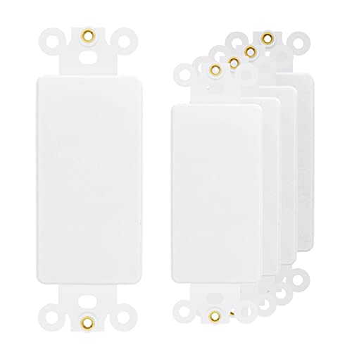 Obturateur QuickPort blanc avec écrou lot de 5 inserts vierges - 2