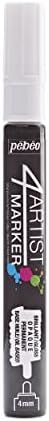 Pebeo 4Artist Marker, Oil Paint Marker, 4 mm - White
