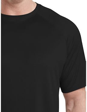 Harbor Bay by DXL Men's Big and Tall Swim Rash Guard T-Shirt - Image 2