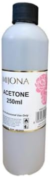 250ml Mijona Pure Acetone Nail Polish Remover, Gel Polish Remover, Professional Use