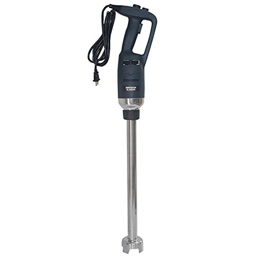 ROLTIN Batidora de inmersión Comercial de 500 W Batidora de Mano eléctrica Batidora de Mano con Eje Desmontable de 20 Pulgadas para Restaurante en casa, Velocidad Variable, azu